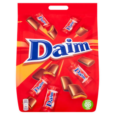 Daim MINI CHOCOLATE BARS BAG 200G