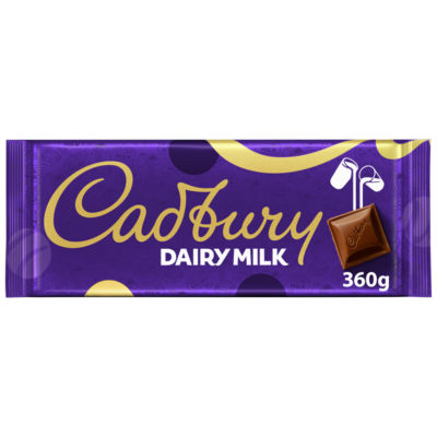 Cadbury dairy milk chocolate bar