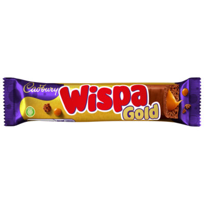 Cadbury wispa gold chocolate caramel bar single