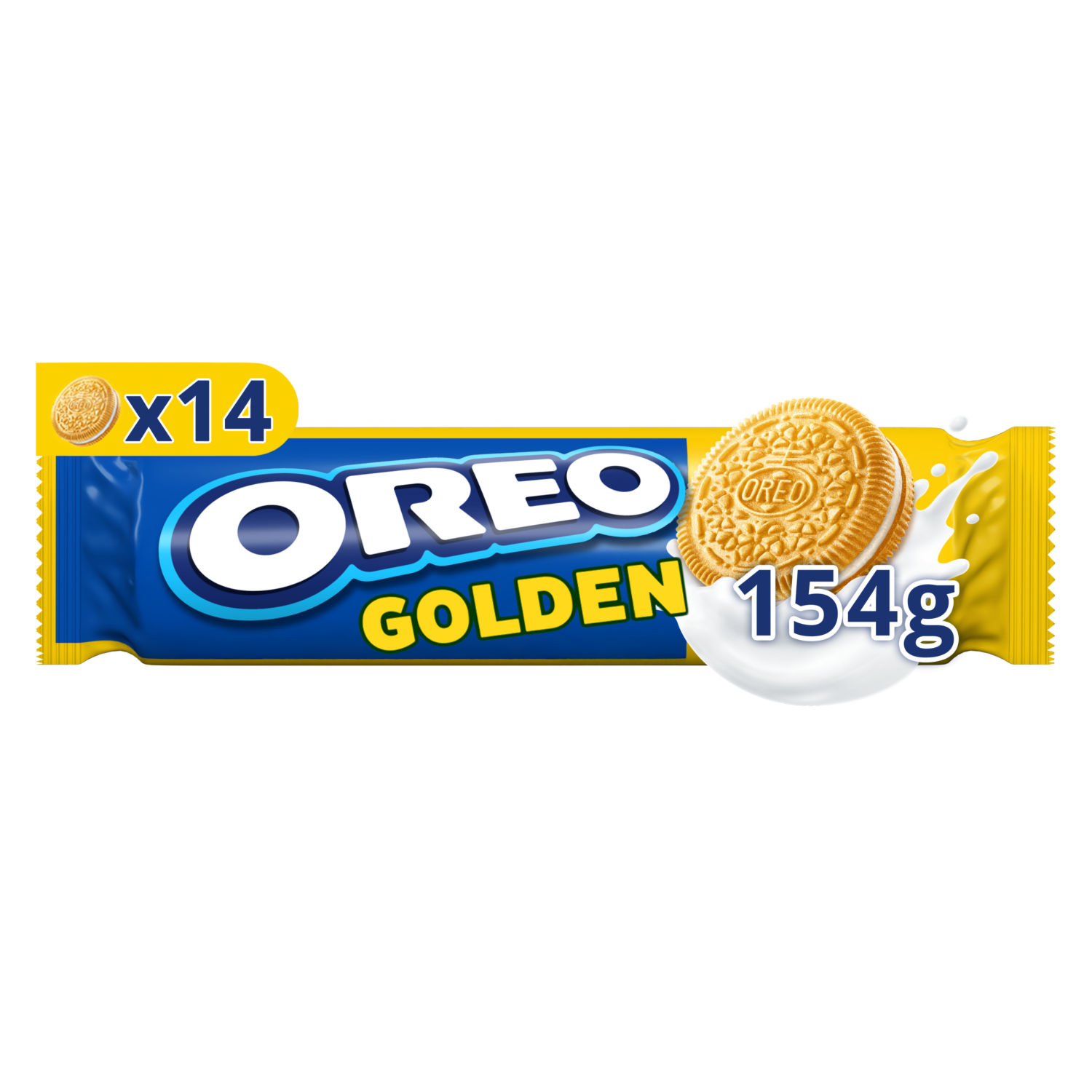 Oreo Golden Vanilla Sandwich Cookies 154g