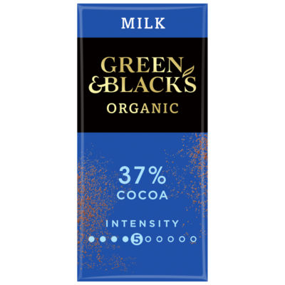 GREEN & BLACKS Green & Black's Organic Milk Chocolate Bar 90g