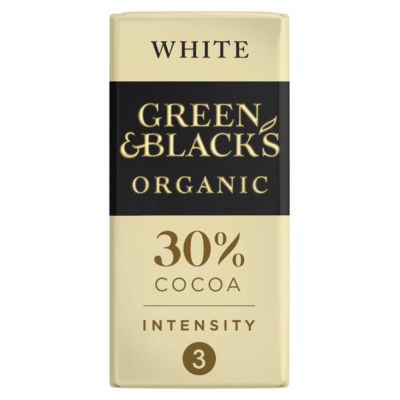 GREEN & BLACKS Green & Black's Organic White Chocolate Bar 90g