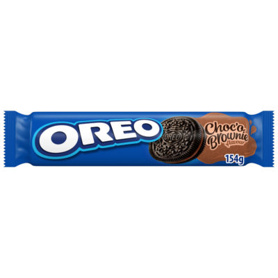 Oreo Choco Brownie Sandwich Biscuits Pack 154g