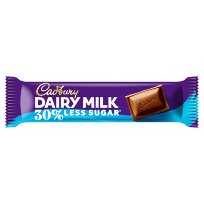 Cadbury Dairy Milk 30% Less Sugar Chocolate Bar