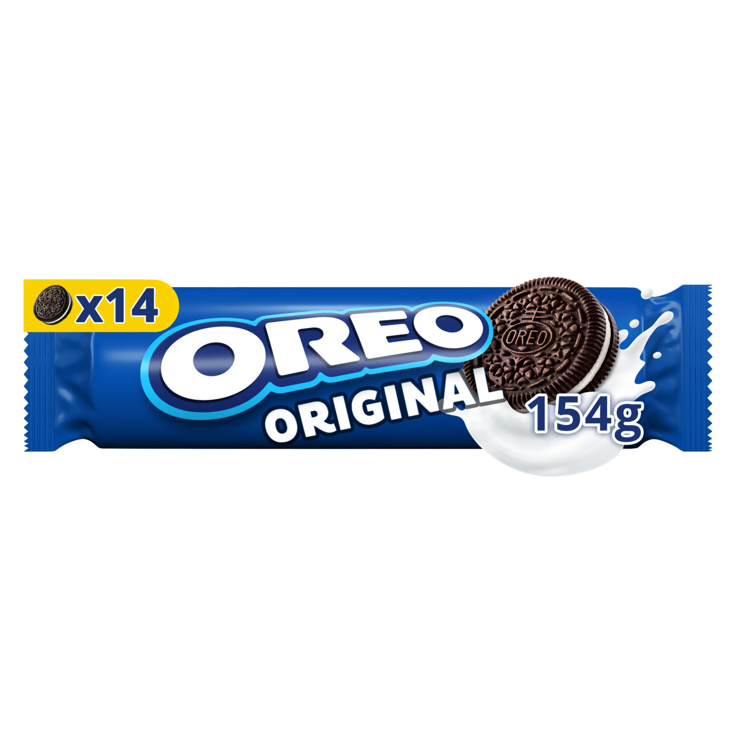 OREO Original Cocoa Sandwich Cookies Chocolate Biscuits 154g
