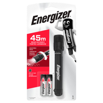 Energizer X-Focus Compact Handheld LED Torch, 2AA