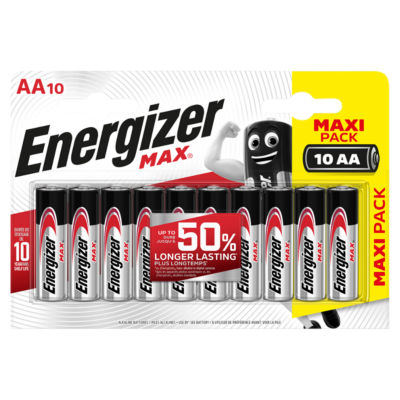 Energizer MAX® Alkaline AA Batteries