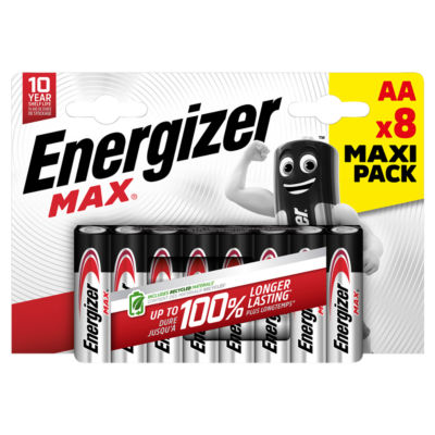 Energizer Max AA Alkaline Batteries - 10 Pack - Image 8