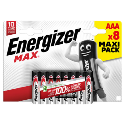 Energizer Max AAA 8 Pack