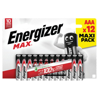 Energizer Max AAA 12 Pack