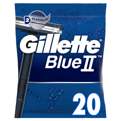 Gillette BlueII Disposable Razors x20
