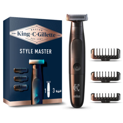 KING C GILLETTE King C. Gillette Men's Style Master Cordless Beard Trimmer