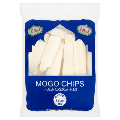 Taj Mogo Chips Frozen Cassava Fries 1kg