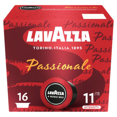 Lavazza A Modo Mio Passionale Coffee Capsules X16