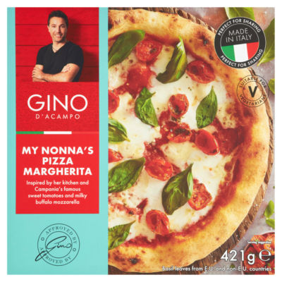 Gino D'Acampo Margherita Pizza 405g