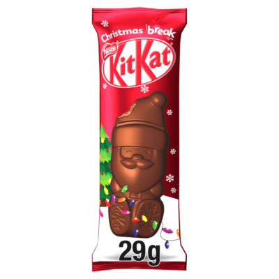 KitKat Milk Chocolate Santa 29G