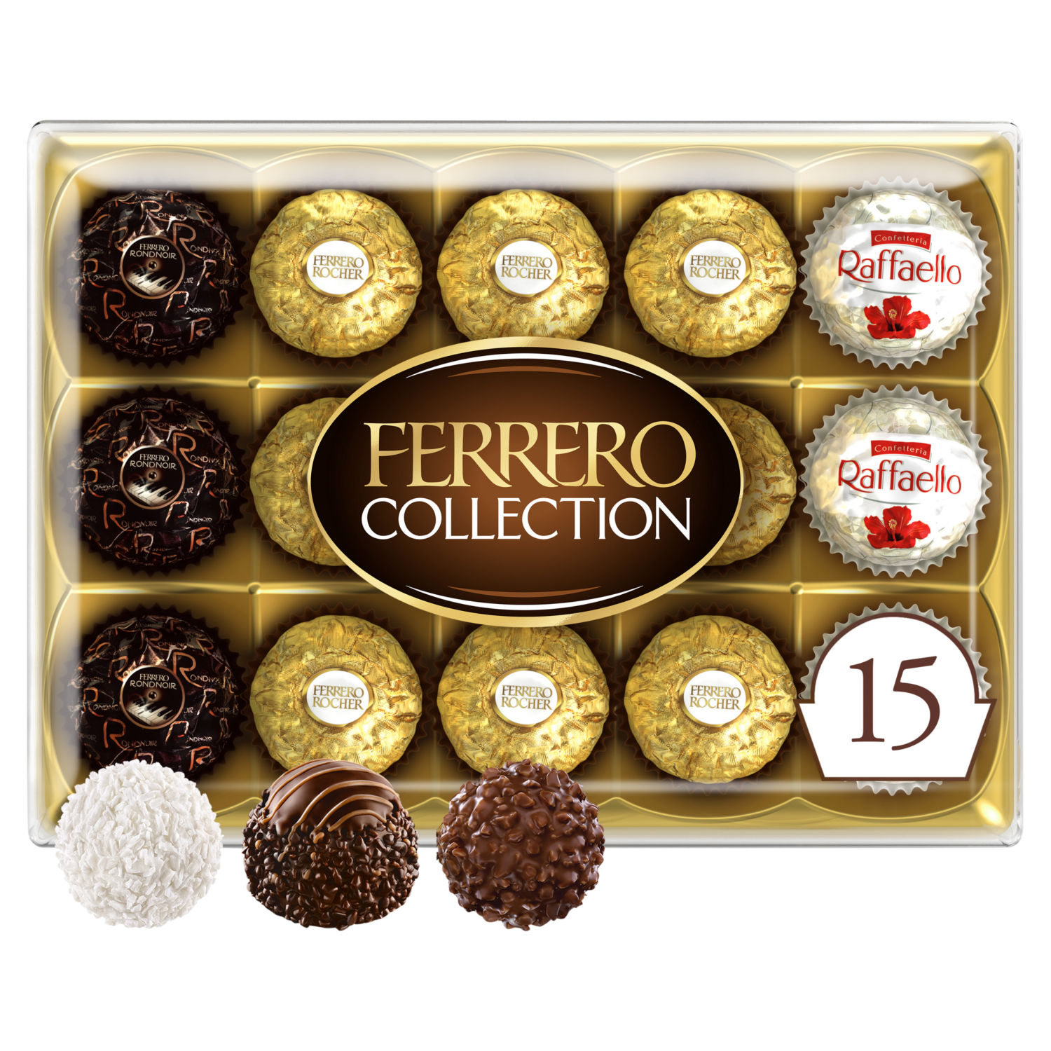 Ferrero Collection Assorted Chocolate Gift Box 15 Pieces (172g)