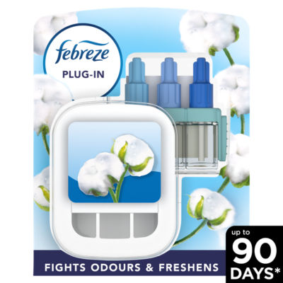Febreze 3Volution Air Freshener Starter Kit Cotton Fresh 20Ml