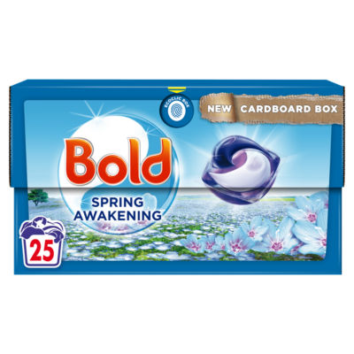 Bold All-in-1 PODS® Washing Liquid Capsules 25 Washes, Spring Awakening