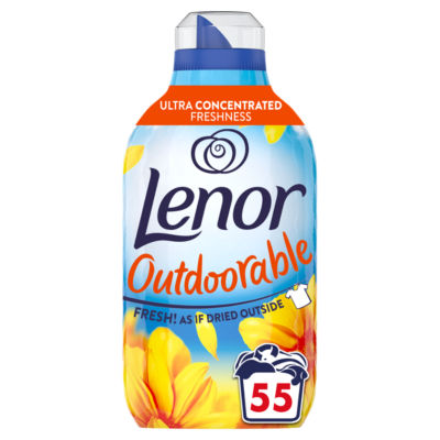 Lenor Outdoorable Fabric Conditioner, 440 Washes, 6.16 L  770 Ml X 8 Ultra Concentrated Fabric Softener Outside Freshness Even When Drying Inside~p83672635