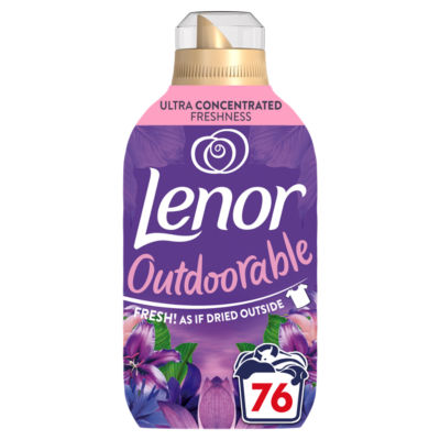 Lenor Outdoorable Fabric Conditioner Moonlight Lily x76