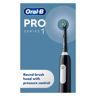 Oral-B Pro 1 Electric Toothbrush & Case Black