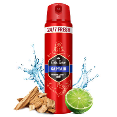 Old Spice Captain Deodorant Spray 150Ml