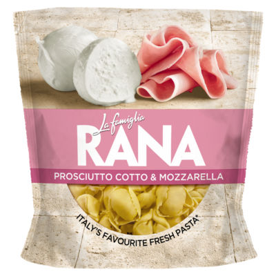 La Famiglia Rana Prosciutto & Mozzarella Tortelloni 250G