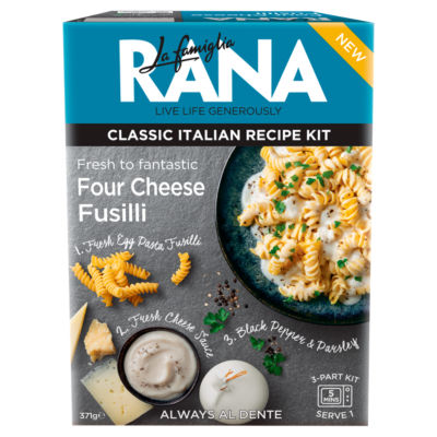 La Famiglia Rana Recipe Kit Four Cheese Fusilli