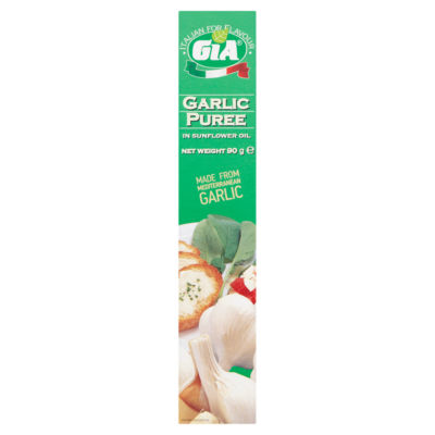Garlic Purée in Vegetable Oil