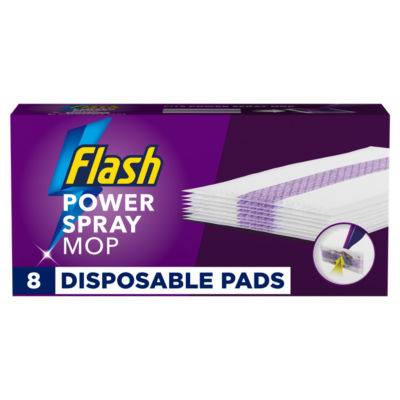 Flash Power Mop Refill Pads 8 Pack
