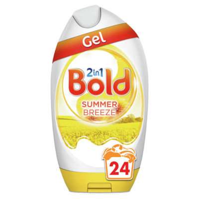 Bold 2in1 Washing Liquid Gel Summer Breeze 24 Washes