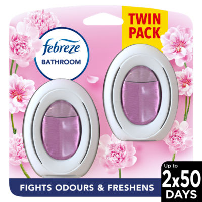 Febreze Bathroom Continuous Air Freshener Blossom Breeze 2Ct