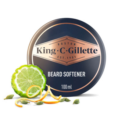 KING C GILLETTE King C. Gillette King C.  Men's Beard Softener, 100ml