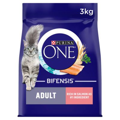 Purina One Salmon Dry Cat Food 3Kg