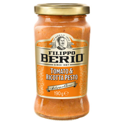 Filippo Berio Tomato & Ricotta Pesto 190G