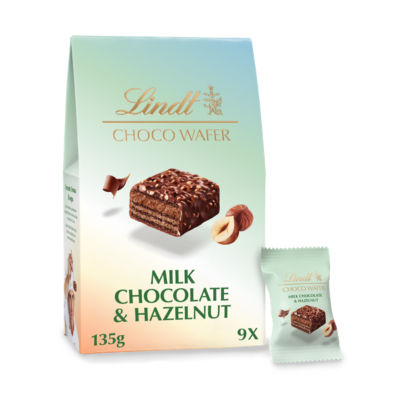 Lindt Choco Wafer Milk Chocolate & Hazelnut Multipack Sharing Box