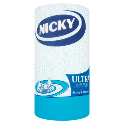 Nicky Ultra Paper Towel Larger Sheets