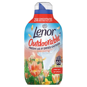 Lenor Outdoorable Fabric Conditioner First Day of Spring 60 Washes 840ml