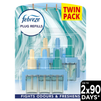 Febreze 3Volution Air Freshener Plug In Refill Fresh Linen 2X20ml - Image 2