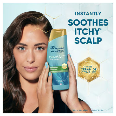 Head & Shoulders DermaXPro Soothing Comfort Anti Dandruff Shampoo 300ml  with Aloe Vera - ASDA Groceries