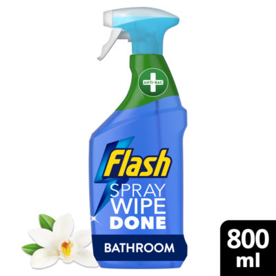 Flash Spray Wipe Done Bathroom White Blossom 800ml