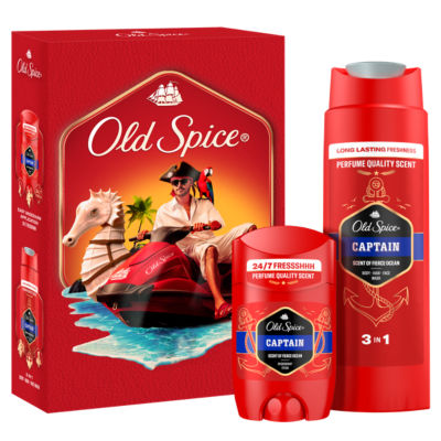 Old Spice Captain Gift Set For Men