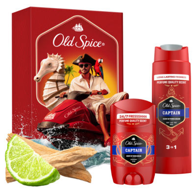 Old Spice Captain Gift Set For Men - ASDA Groceries