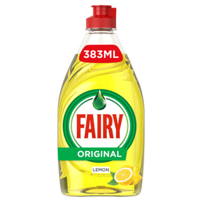 Fairy Lemon Washing Up Liquid With Liftaction