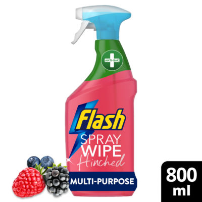Flash Spray Wipe Done Multi-Purpose Wild Berries 800ml