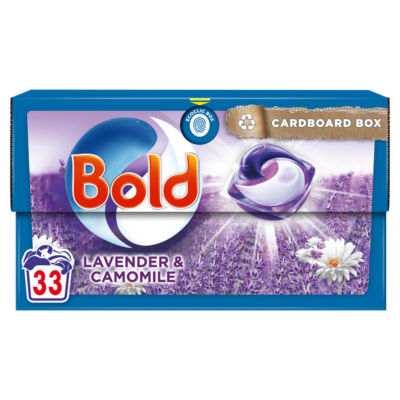 Bold Washing Liquid Pods Lavender & Camomile 33 washes 650.1g