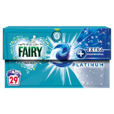 Fairy Non Bio PODS® Washing Capsules Platinum 29
