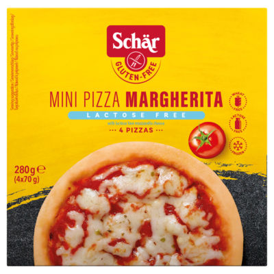 SCHAR Bontà d Italia Gluten Free 4 Mini Pizza Margherita