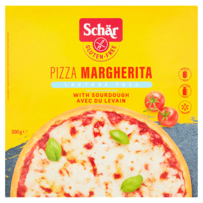 SCHAR Gluten-Free Pizza Margherita with Sourdough 300g